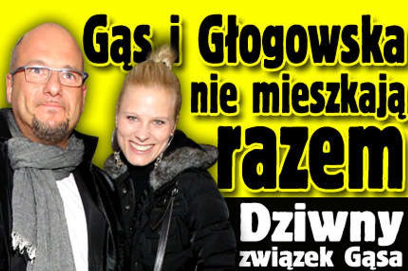 Gąs i Głogowska nie mieszkają razem