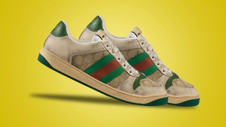 gucci selling dirty sneakers
