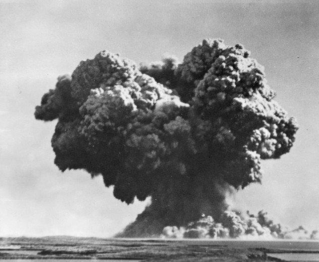 Pierwszy brytyjski test nuklearny w Australii, październik 1952 r.