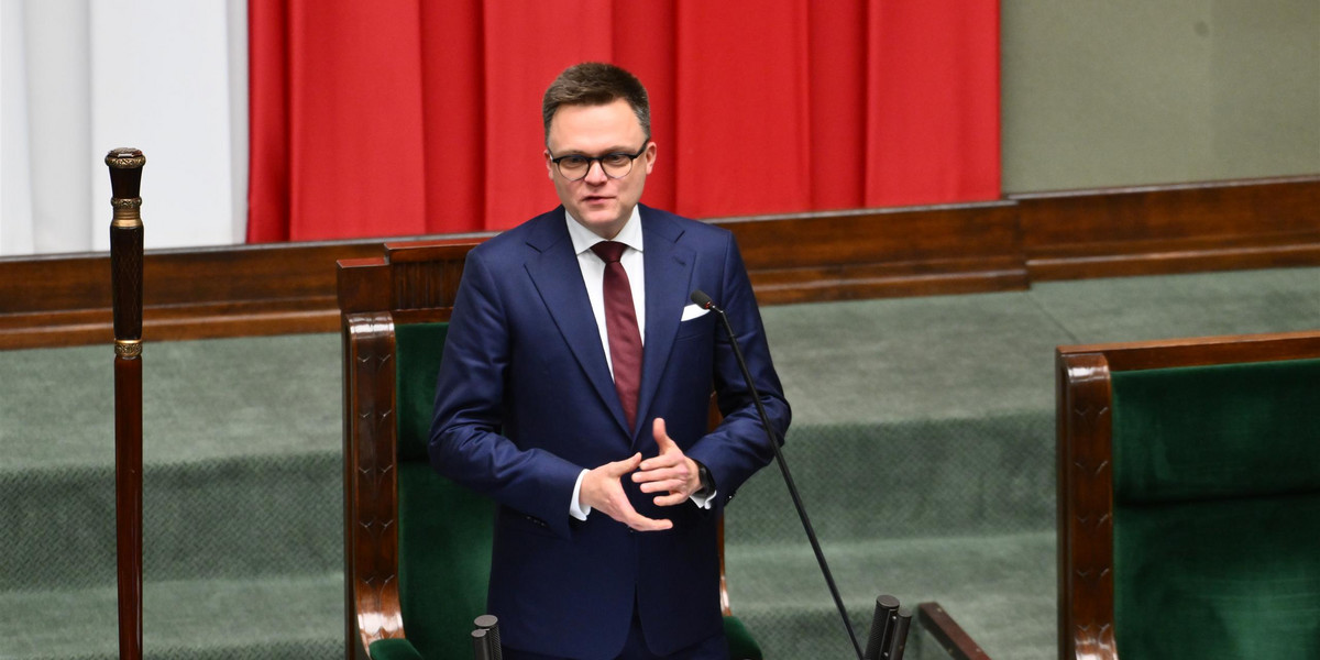 Przemówienie Szymona Hołowni w Sejmie wywołało ogromne emocje