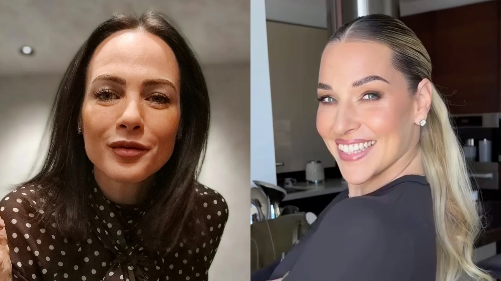 Adriana Kneissl a Dominika Cibulková.