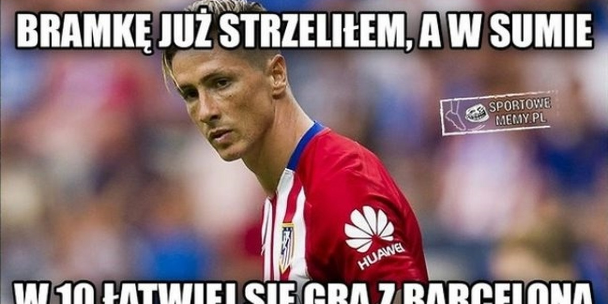 Memy po LM: Fani kpią z Fernando Torresa!