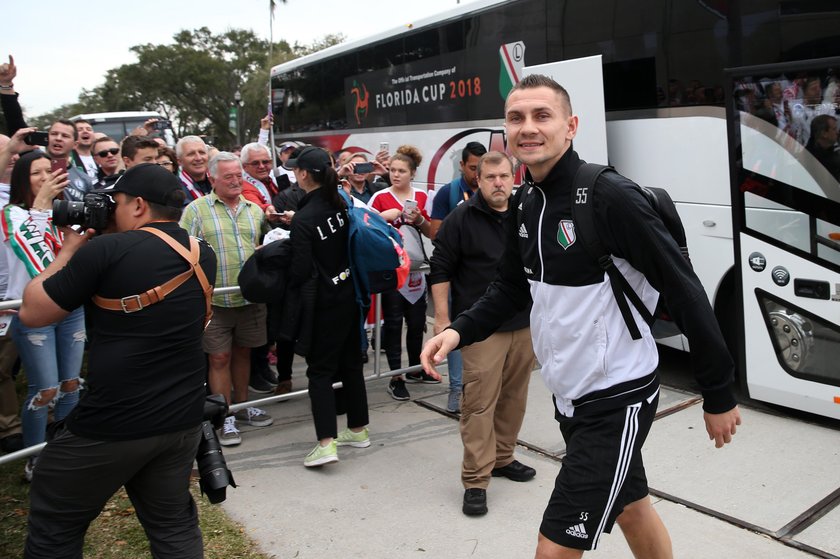 Pilka nozna. Ekstraklasa. Legia Warszawa. Prezentacja pilkarzy. 12.02.2018