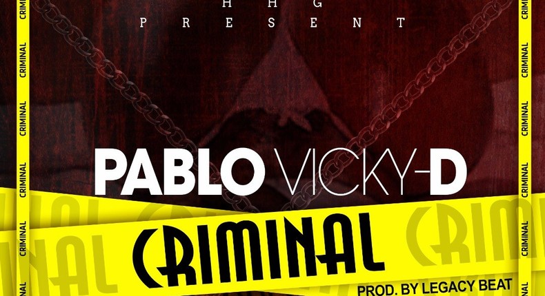 Pablo Vicky D's 'Criminal' cover art work