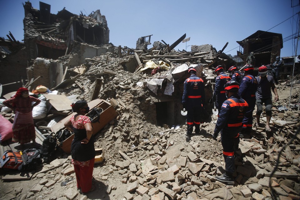 NEPAL EARTHQUAKE AFTERMATH (Aftermath of Nepal earthquake)