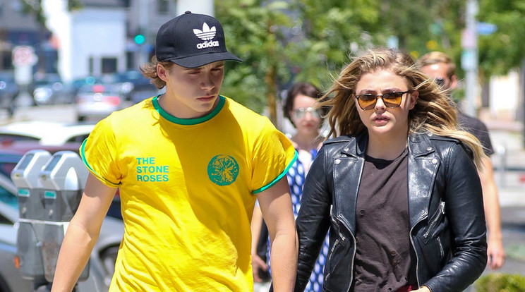 Brooklyn Beckham és Chloe Grace Moretz / Fotó:Northfoto