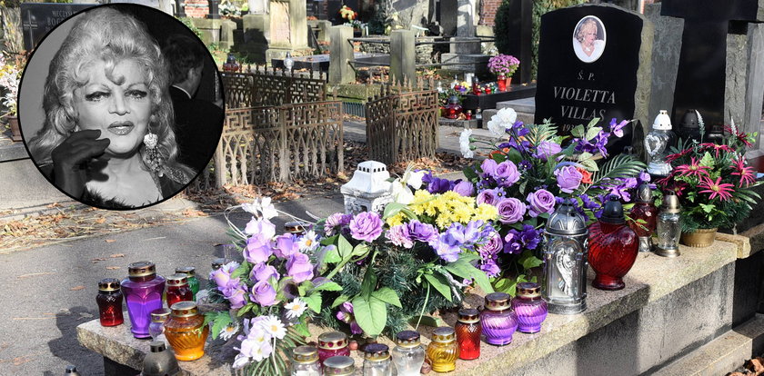 Sekret wyjątkowego grobu Violetty Villas. Miejsce jej spoczynku nawiązuje do jej ulubionej garderoby i włosów. Jak dziś wygląda?