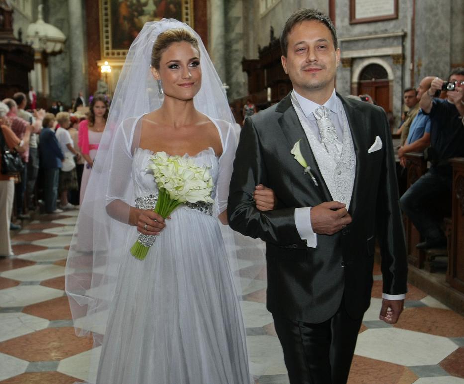 Balogh Edina és férje, Som Krisztián producer a forgatáson jött össze /Fotó: RAS Archív