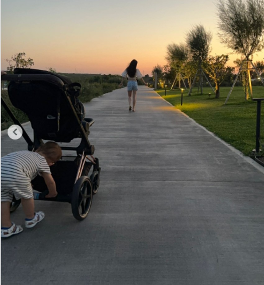 Biković na odmoru sa porodicom