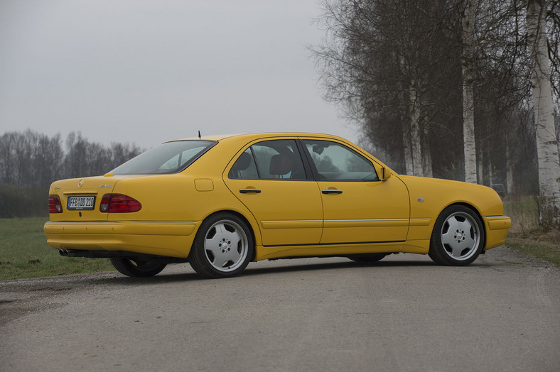 Mercedes W210 E50 AMG - jeśli okular to tylko taki!