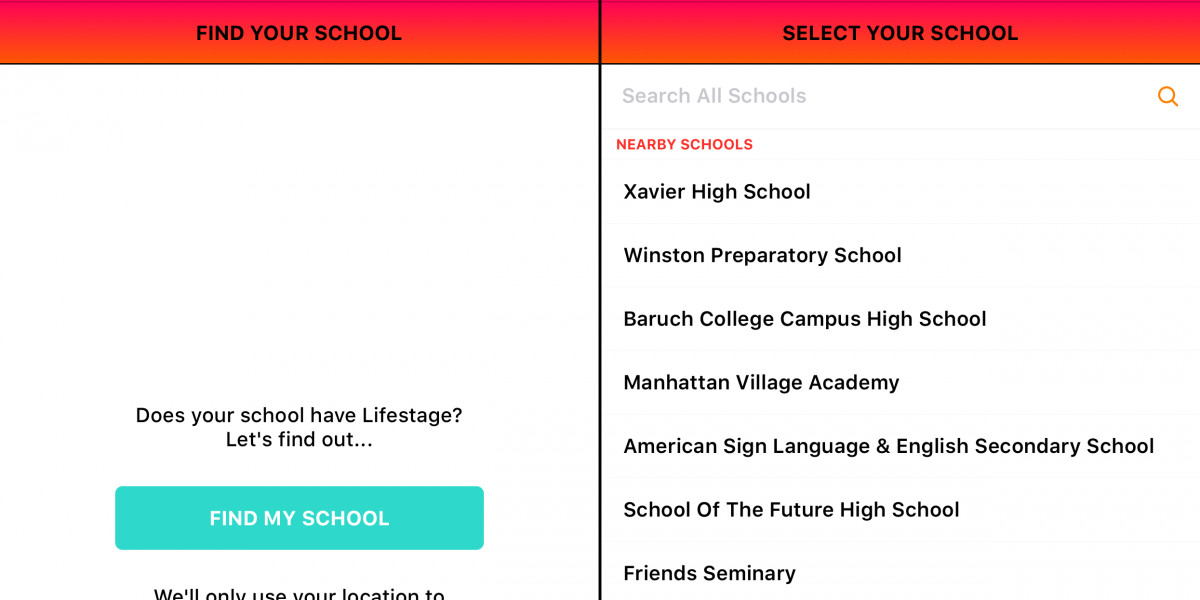 If you say you're under 21 in Lifestage, you can join a nearby high school. Facebook doesn't let you change high schools after you join.