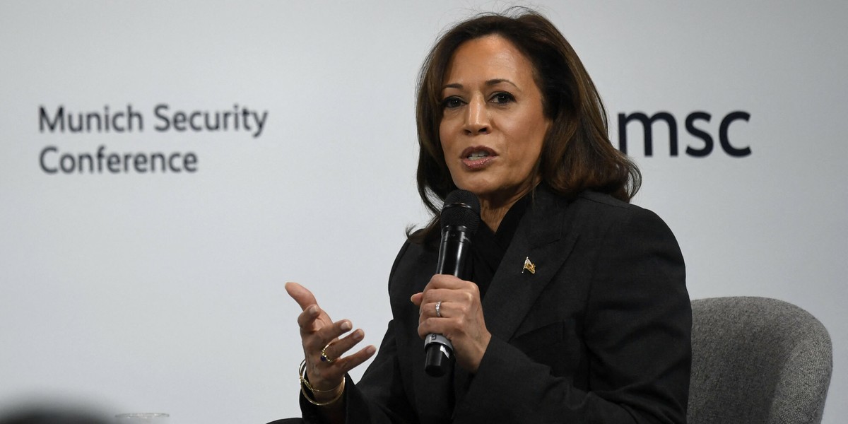 Wiceprezydent USA Kamala Harris.