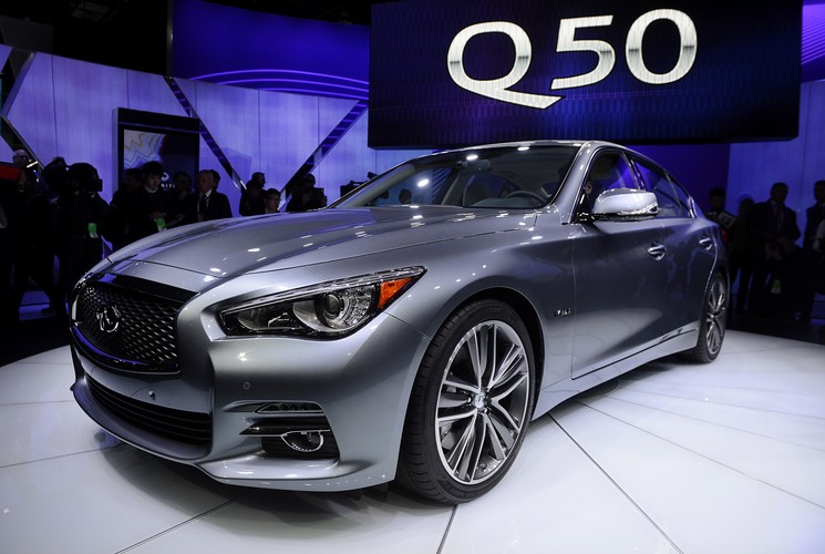 North American International Auto Show 2013: Infiniti Q50 sedan