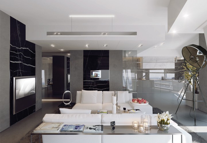 Apartamenty Złota 44 - style wykończeń