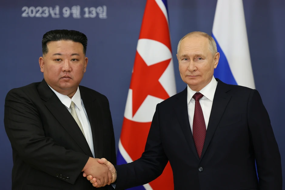 Kim Džong Un i Vladimir Putin