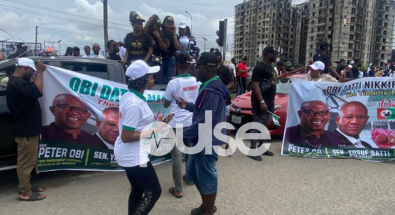 Obidients' rally in Lagos showed great numbers to put ‘structure’ on display.