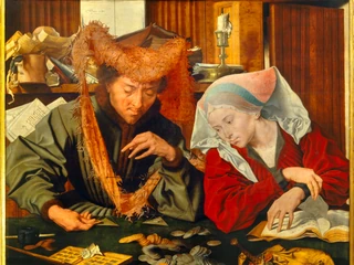 Marinus Van Reymerswaele (1490-1567), „Bankier z żoną” (1539)