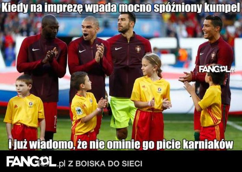 Cristiano Ronaldo nie dał rady Wikingom. MEMY