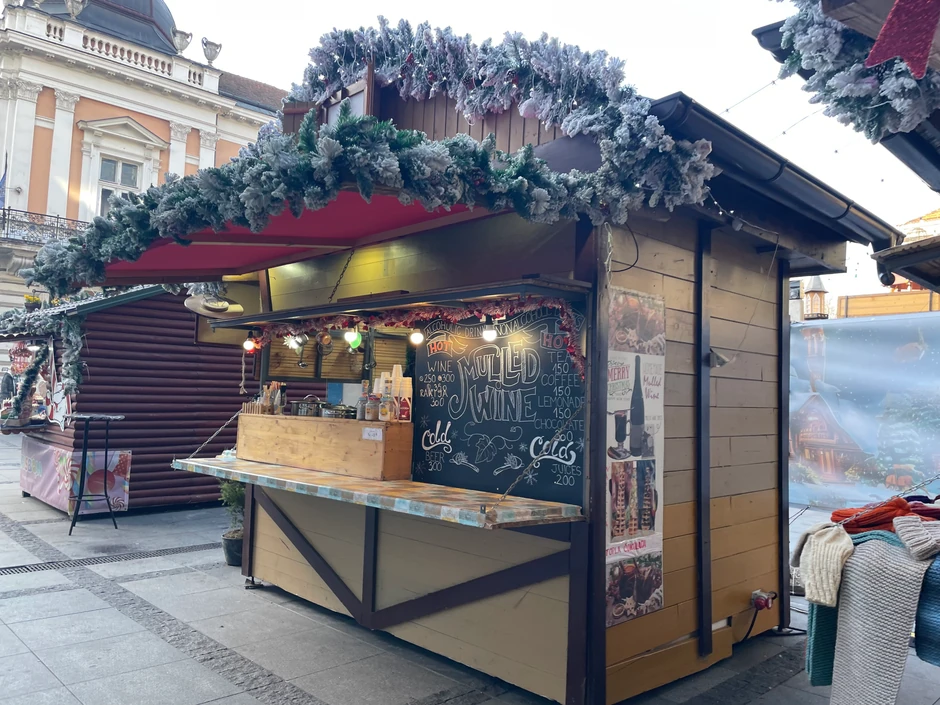 Jedan od štandova sa pićima 