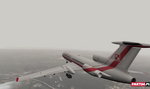 Animacja lotu samolotu Tu-154 do Smoleńska