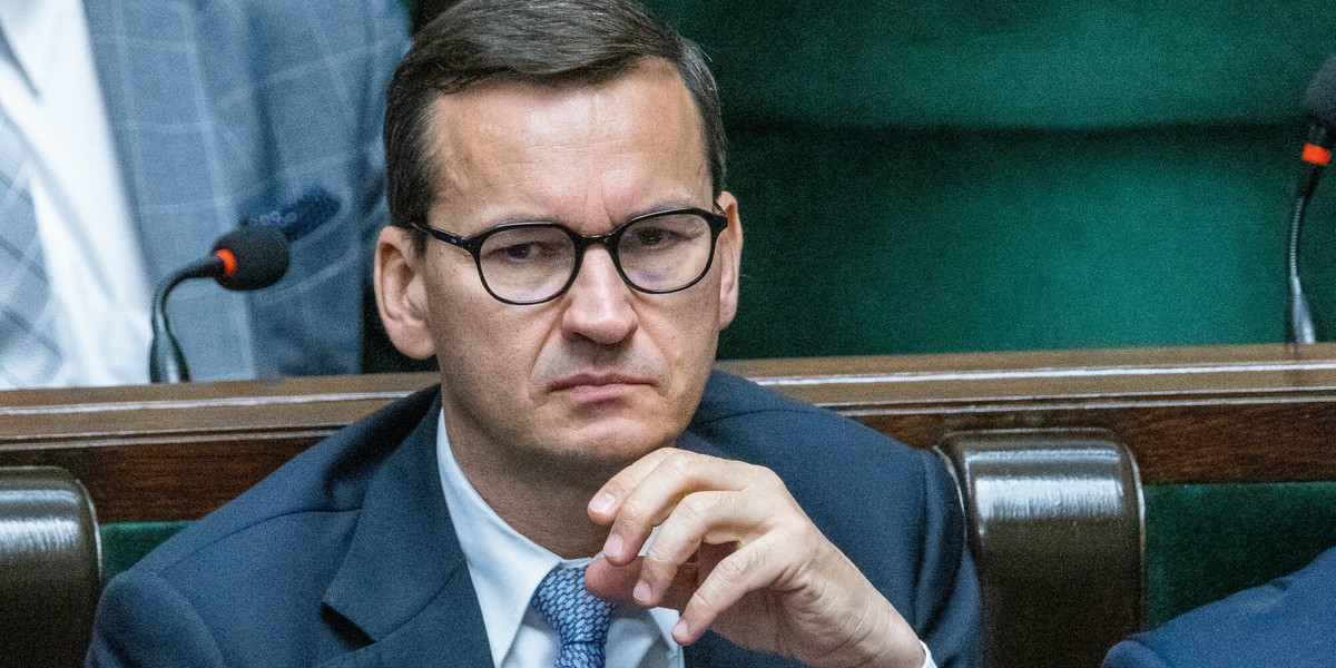 Premier Mateusz Morawiecki