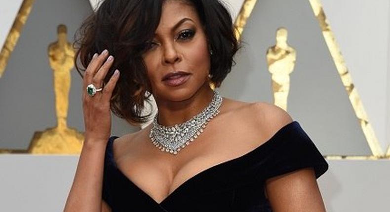 Taraji P Henson at the 2017 Oscars