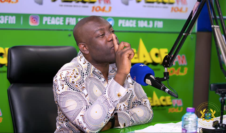 Information Minister, Kojo Oppong Nkrumah