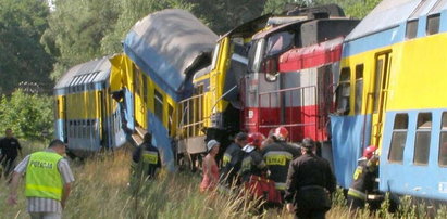 Tragedia! Zderzenie pociągów. Są ranni