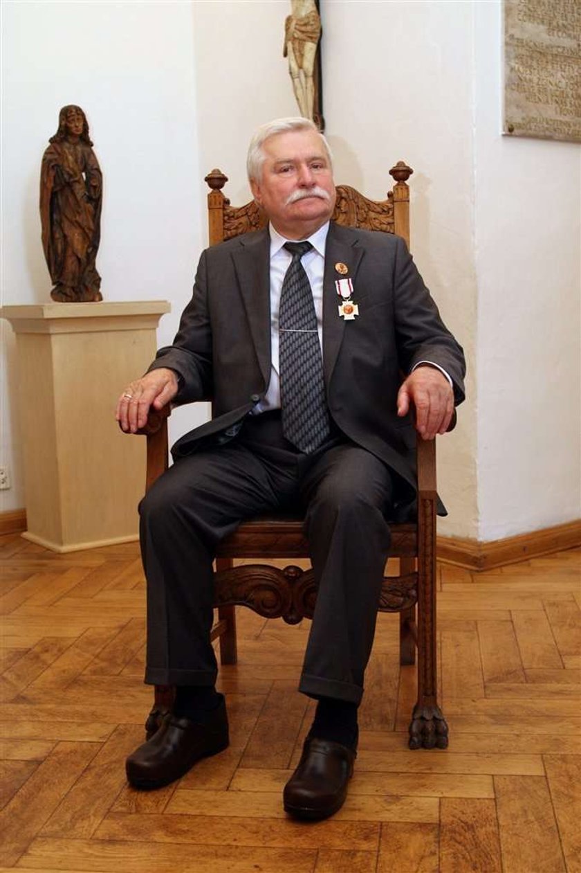 Wałęsa jak kapitan Wrona