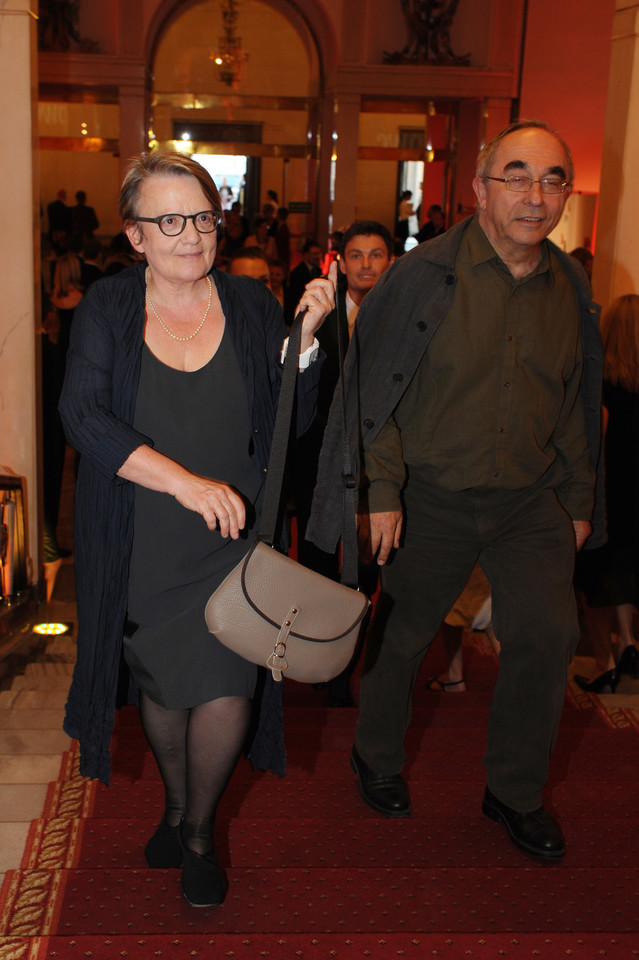 Agnieszka Holland i Laco Adamik