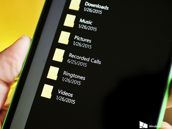 W Windows 10 Mobile z numerem 10149 pojawił się katalog Recorded Calls