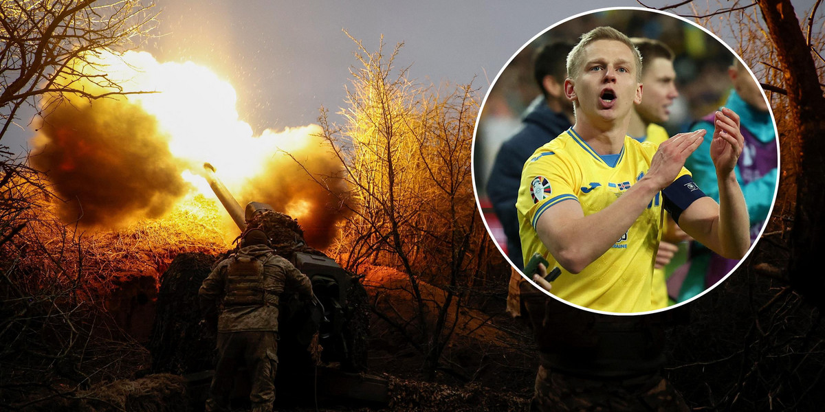 Ołeksandr Zinczenko zapowiada, że jest gotów pojechać na wojnę w Ukrainie.
