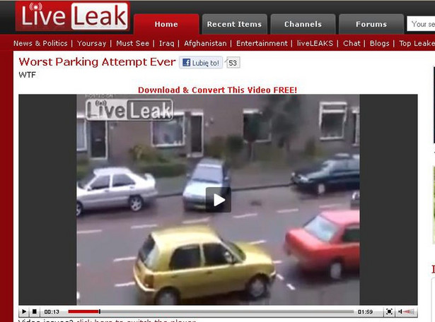 Najgorsze parkowanie świata. Zobacz wideo