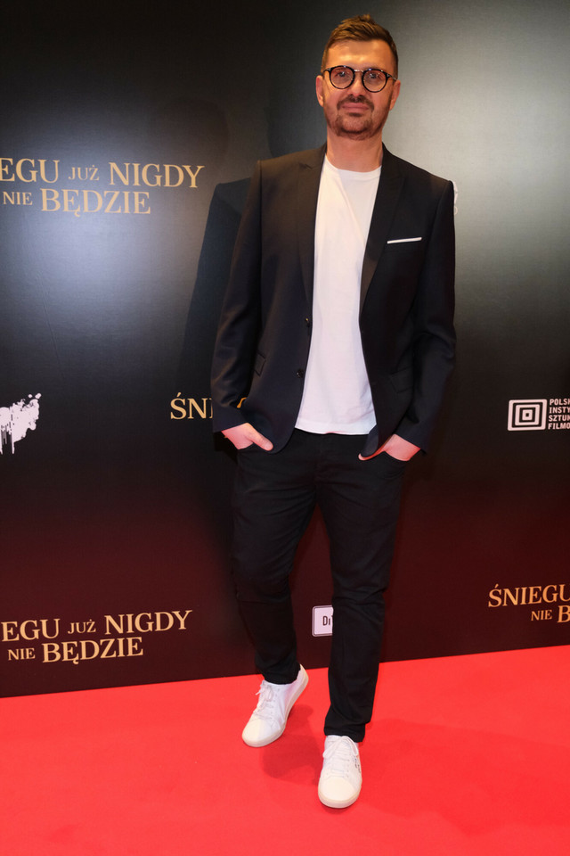 Premiera filmu "Śniegu już nigdy nie będzie": Maciej Zień