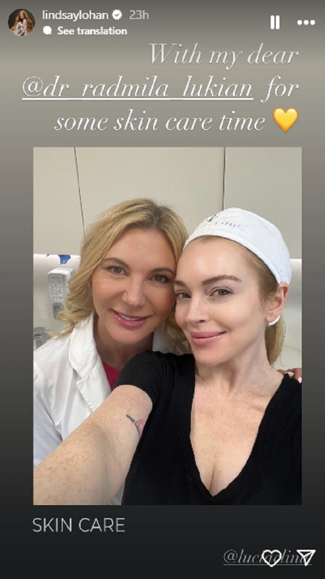 Lindzi Lohan sa dr Radmilom Lukian