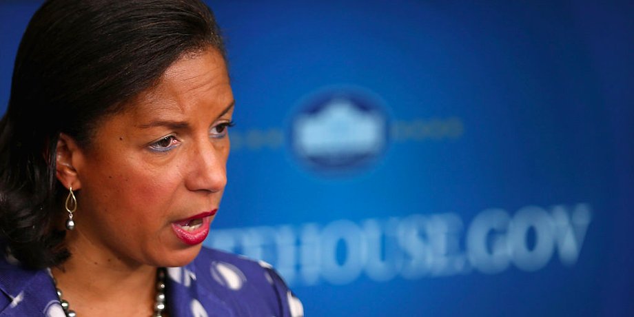 Former national security adviser Susan Rice.