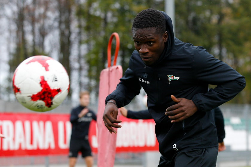 Pilka nozna. Ekstraklasa. Lechia Gdansk. Trening. 31.08.2017