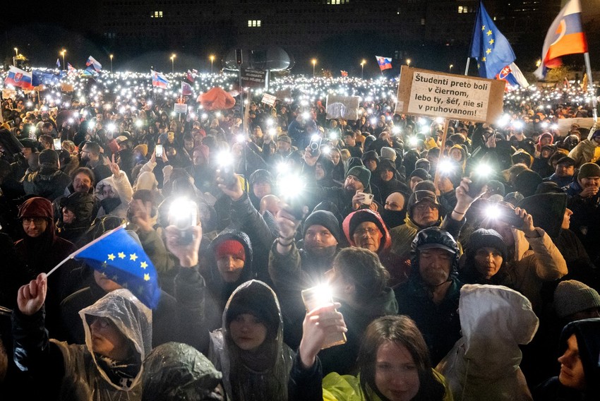 Protest u Slovačkoj, 17.11.2025.