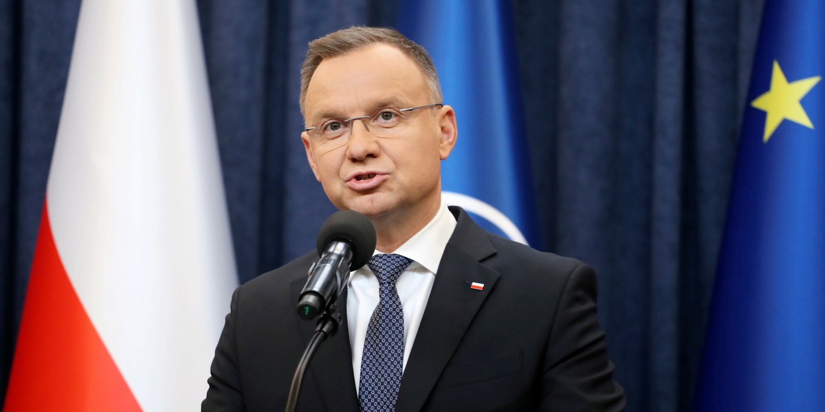 Prezydent Andrzej Duda.