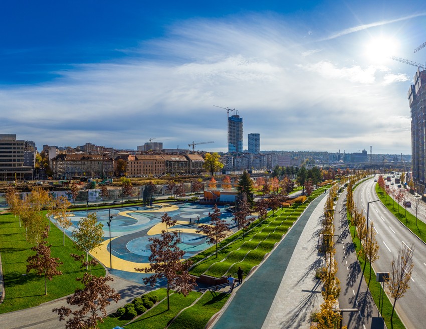 Park je praktično produžetak zgrade BW King's Park