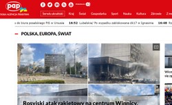 Rosja zablokowała dostęp do portalu Polskiej Agencji Prasowej
