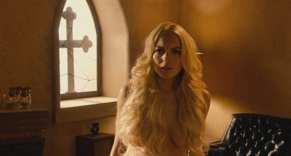 Lindsay Lohan w filmie "Maczeta" (2010)