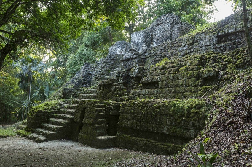 Ruševine Maja u Nacionalnom parku Tikal u Gvatemali