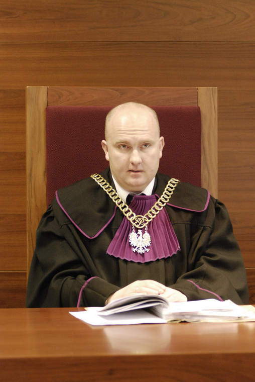 2011 r., Paweł Janda jako sędzia Sądu Rejonowego w Rzeszowie.
