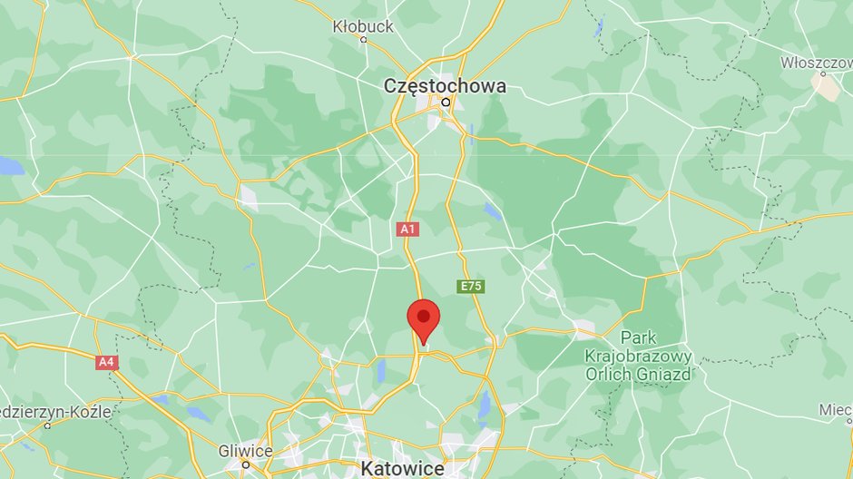 A1 Pyrzowice- Częstochowa