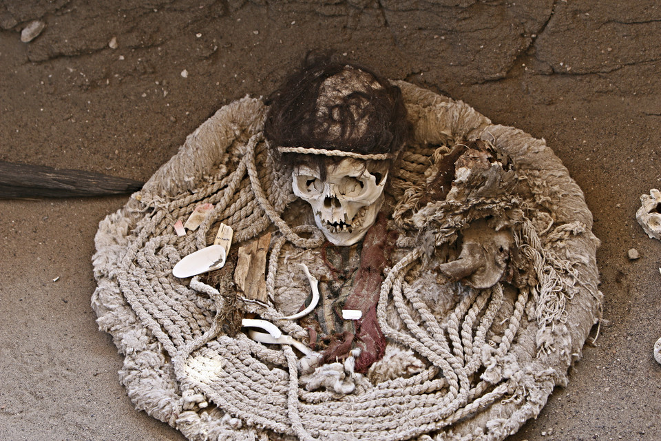 Cmentarz Chauchilla w Peru