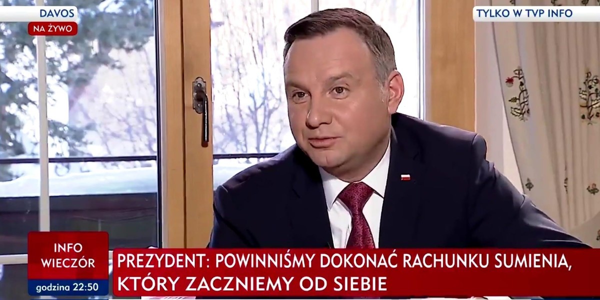 Andrzej Duda zrobił rachunek sumienia