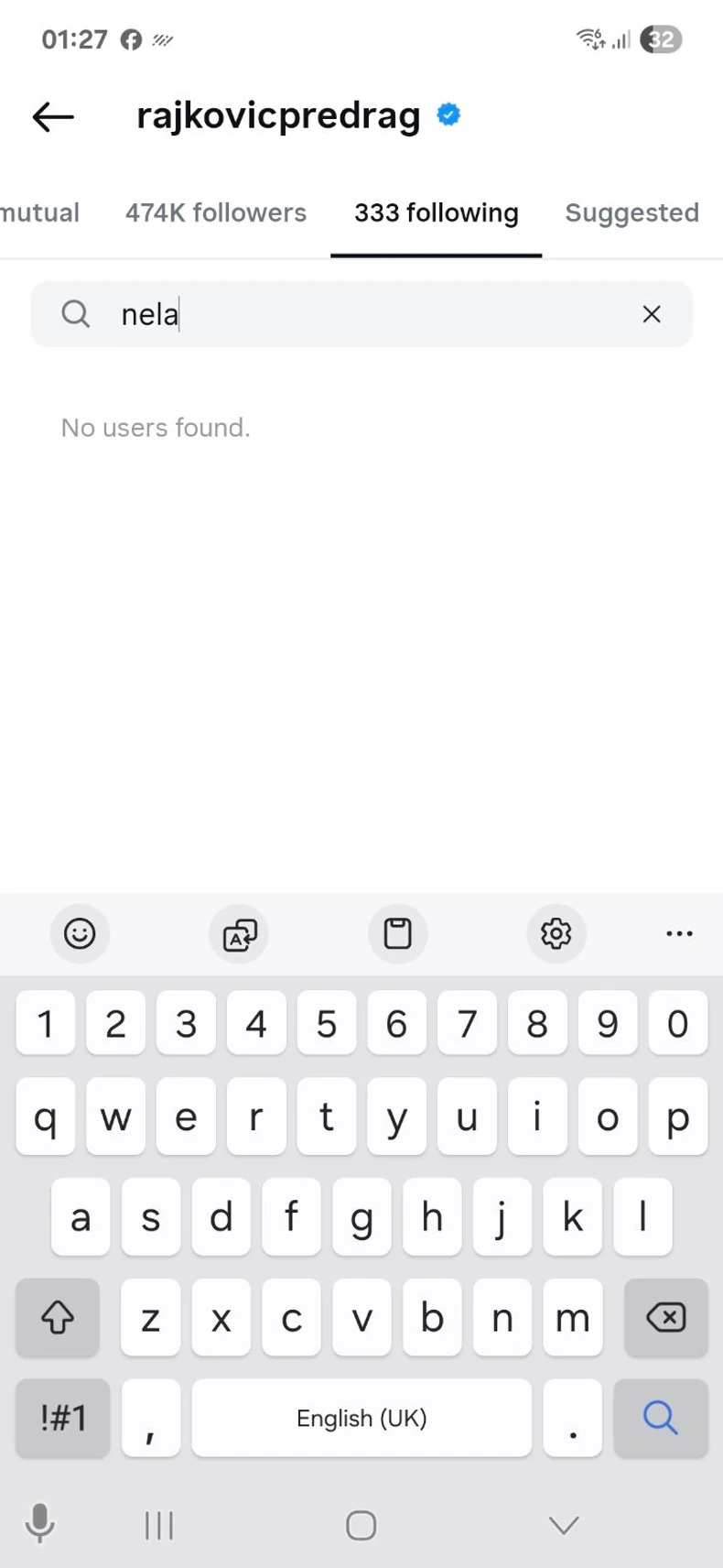 Otpratili se na Instagramu