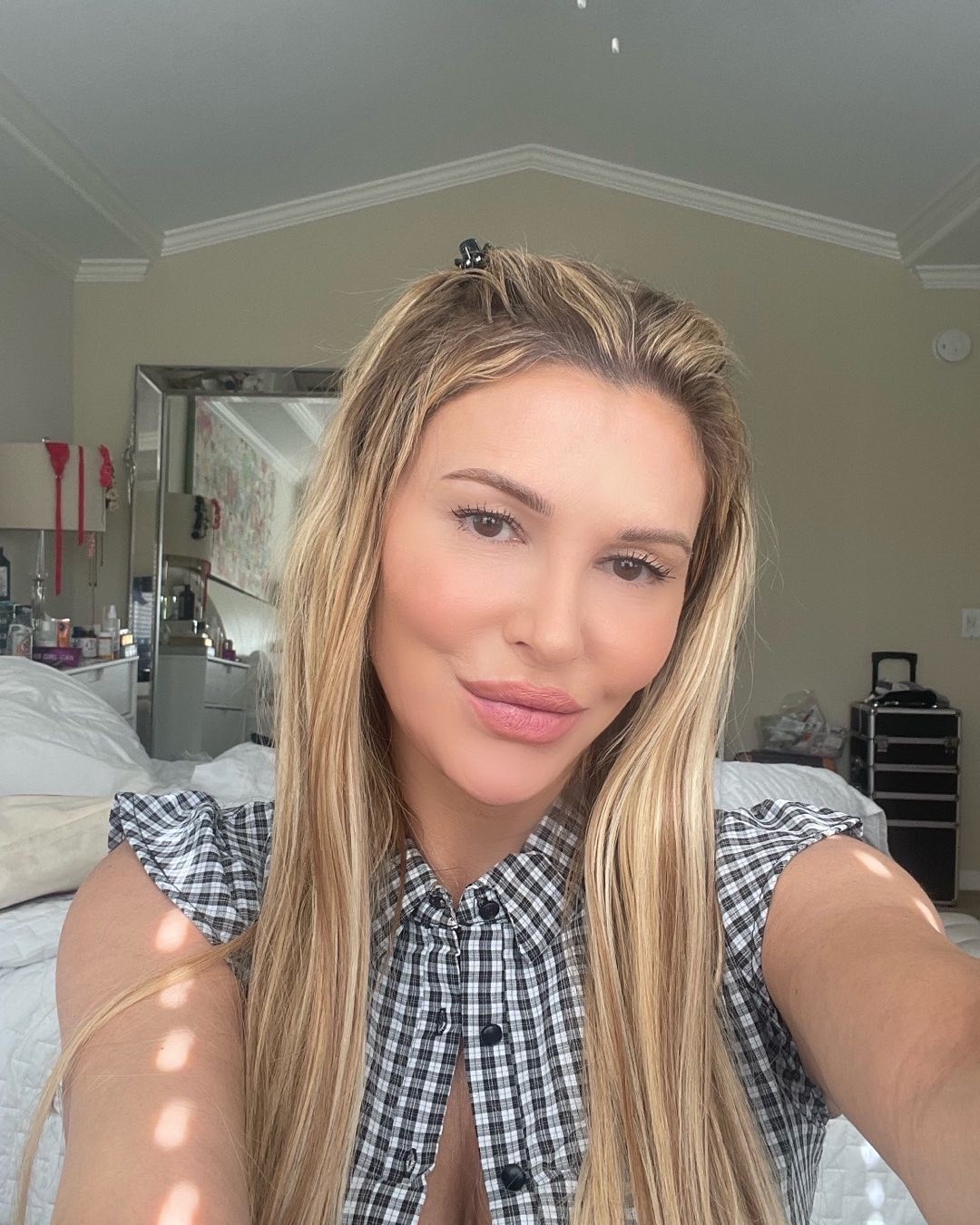 Televízna hviezda Brandi Glanville.