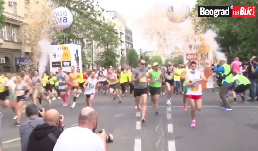 Start kod Crkve Svetog Marka